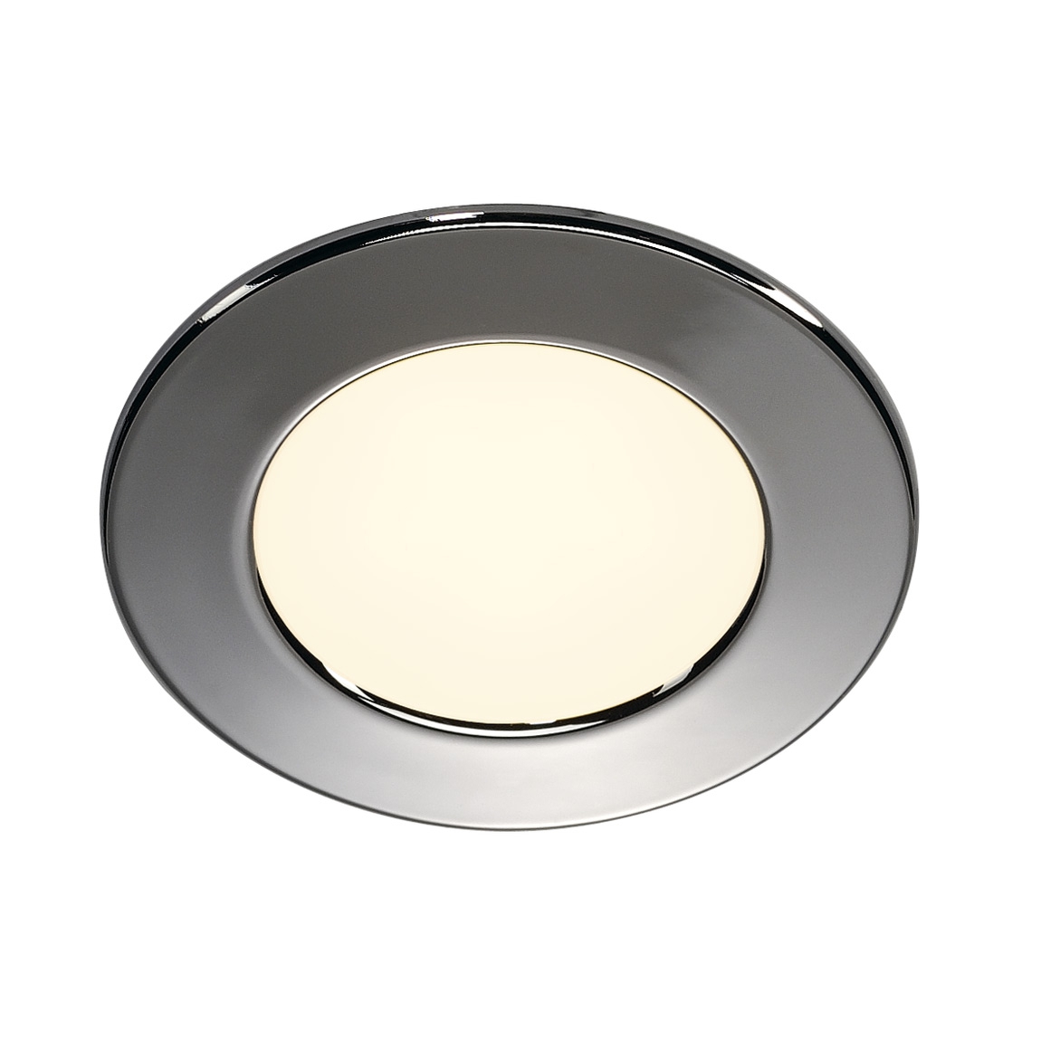 SLV 112162 DL 126 LED светильник встраиваемый 12В DC 2.8Вт с LED 2700К, 160лм, 90°, хром