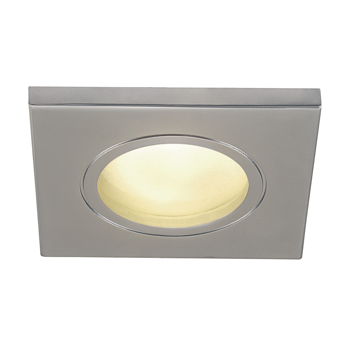 SLV 1001163 DOLIX OUT SQUARE MR16 светильник встраиваемый IP65 12В для лампы MR16 50Вт макс., матовый хром