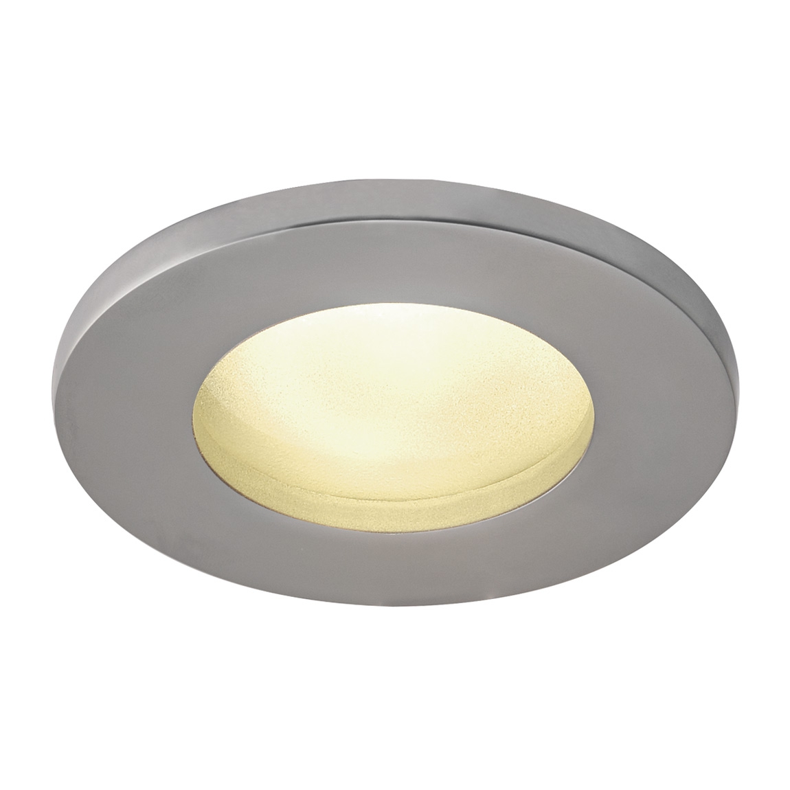 SLV 1001168 DOLIX OUT ROUND GU10 светильник встраиваемый IP65 для лампы GU10 50Вт макс., матовый хром