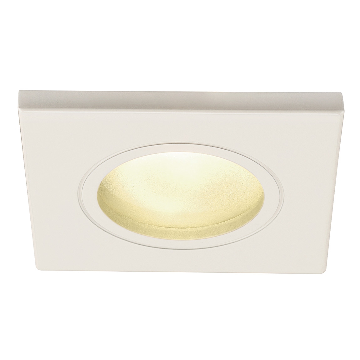 SLV 1001169 DOLIX OUT SQUARE GU10 светильник встраиваемый IP65 для лампы GU10 50Вт макс., белый (ex 111141)