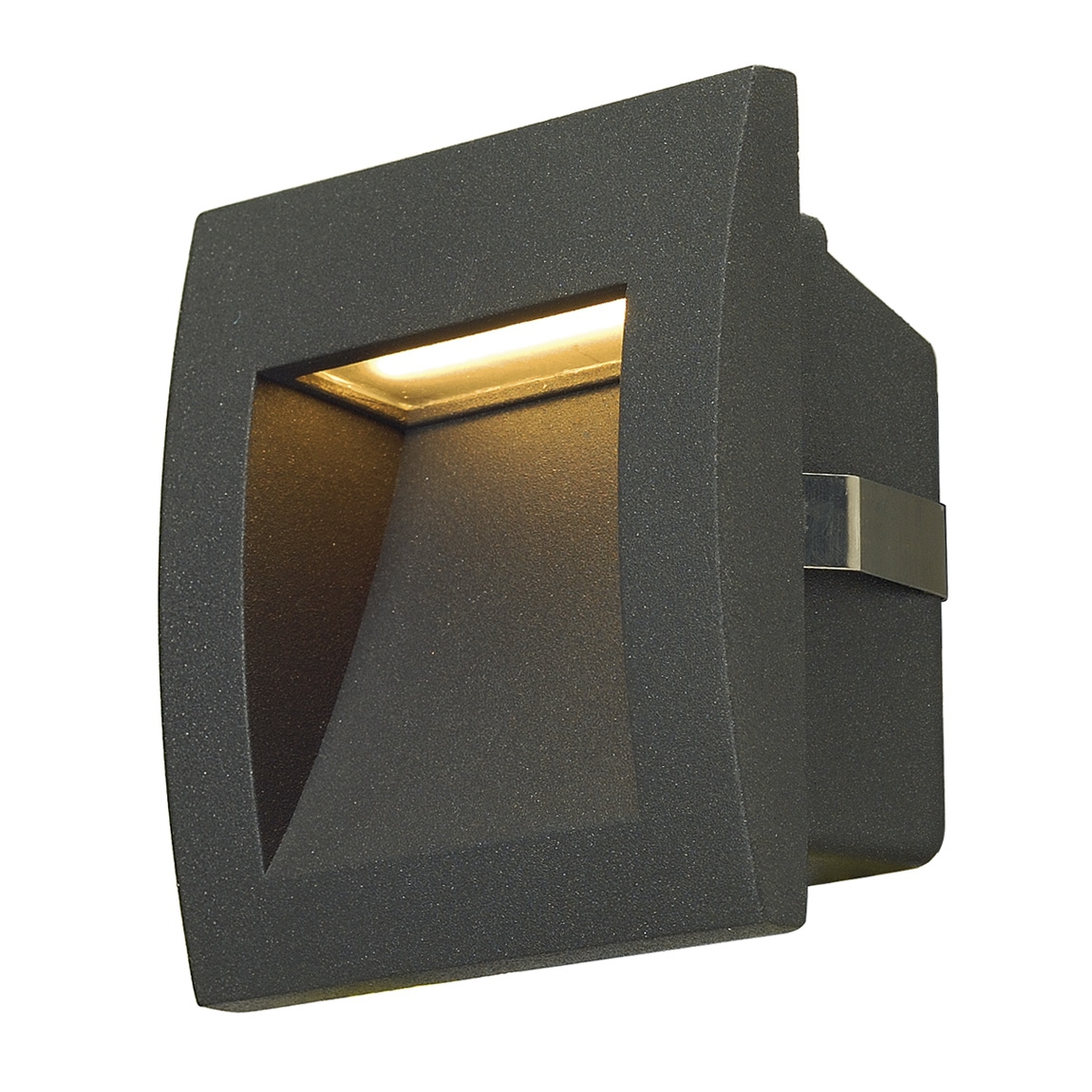 SLV 233605 DOWNUNDER OUT S светильник встраиваемый IP55 1.7Вт c LED 3000К, 25лм, антрацит
