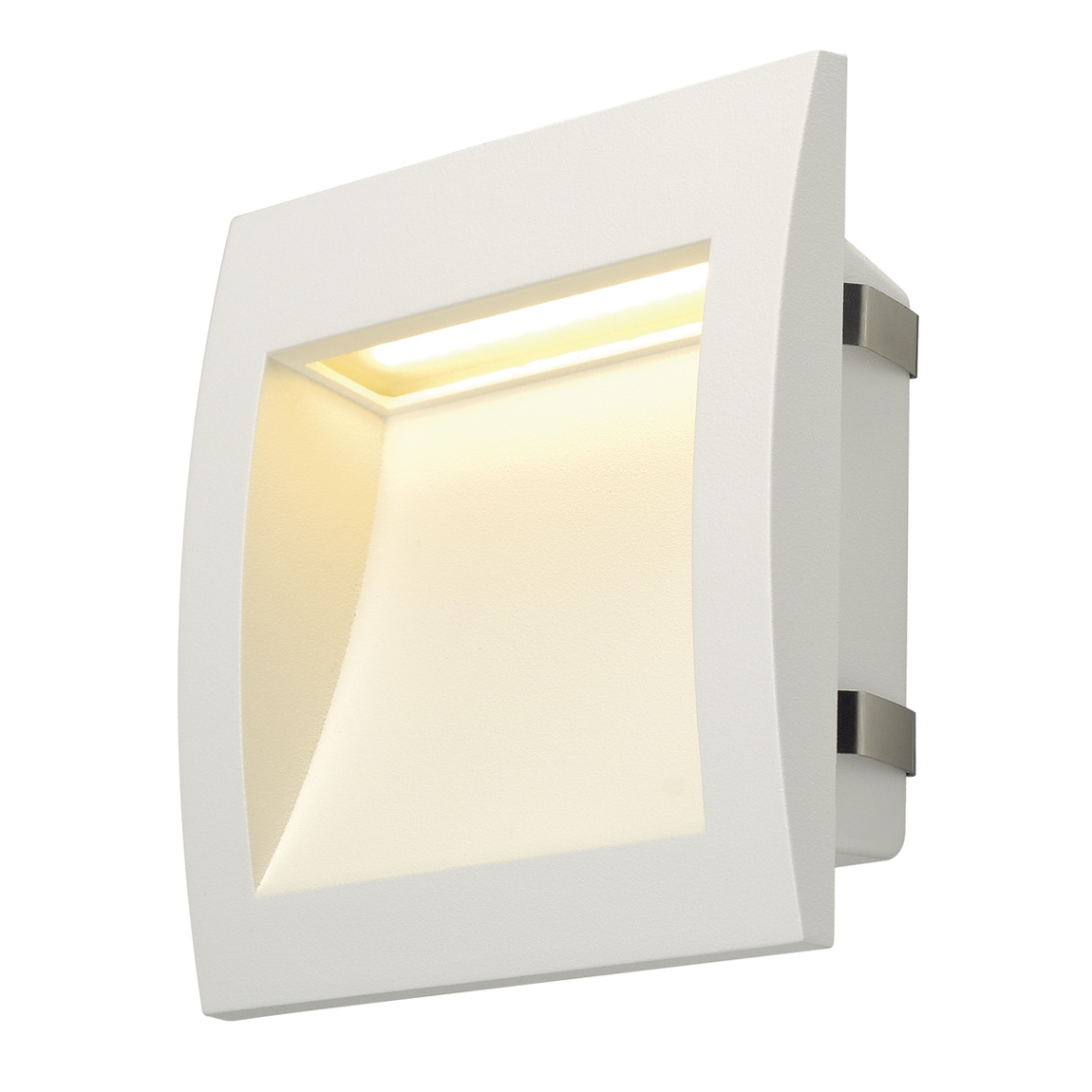 SLV 233611 DOWNUNDER OUT L светильник встраиваемый IP55 3.3Вт c LED 3000К, 155лм, белый