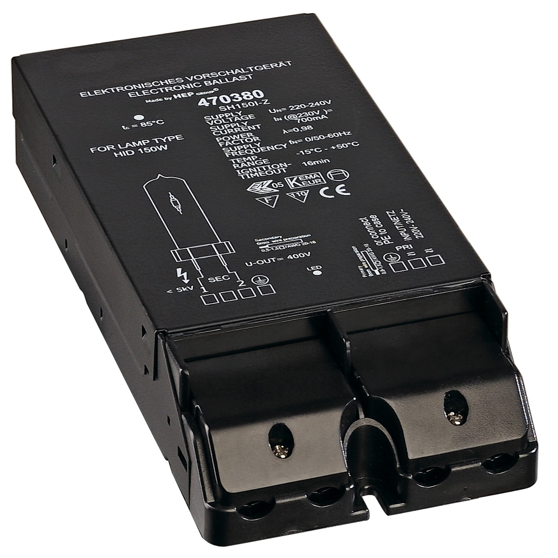 SLV 470380 ЭПРА HID для лампы CDM 150Вт, черный