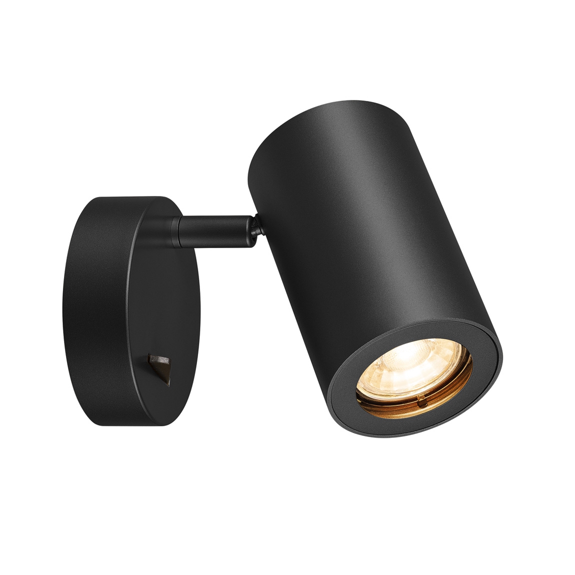 SLV 1000729 ENOLA_B SINGLE SPOT светильник накладной для лампы GU10 50Вт макс., с выключателем, черный