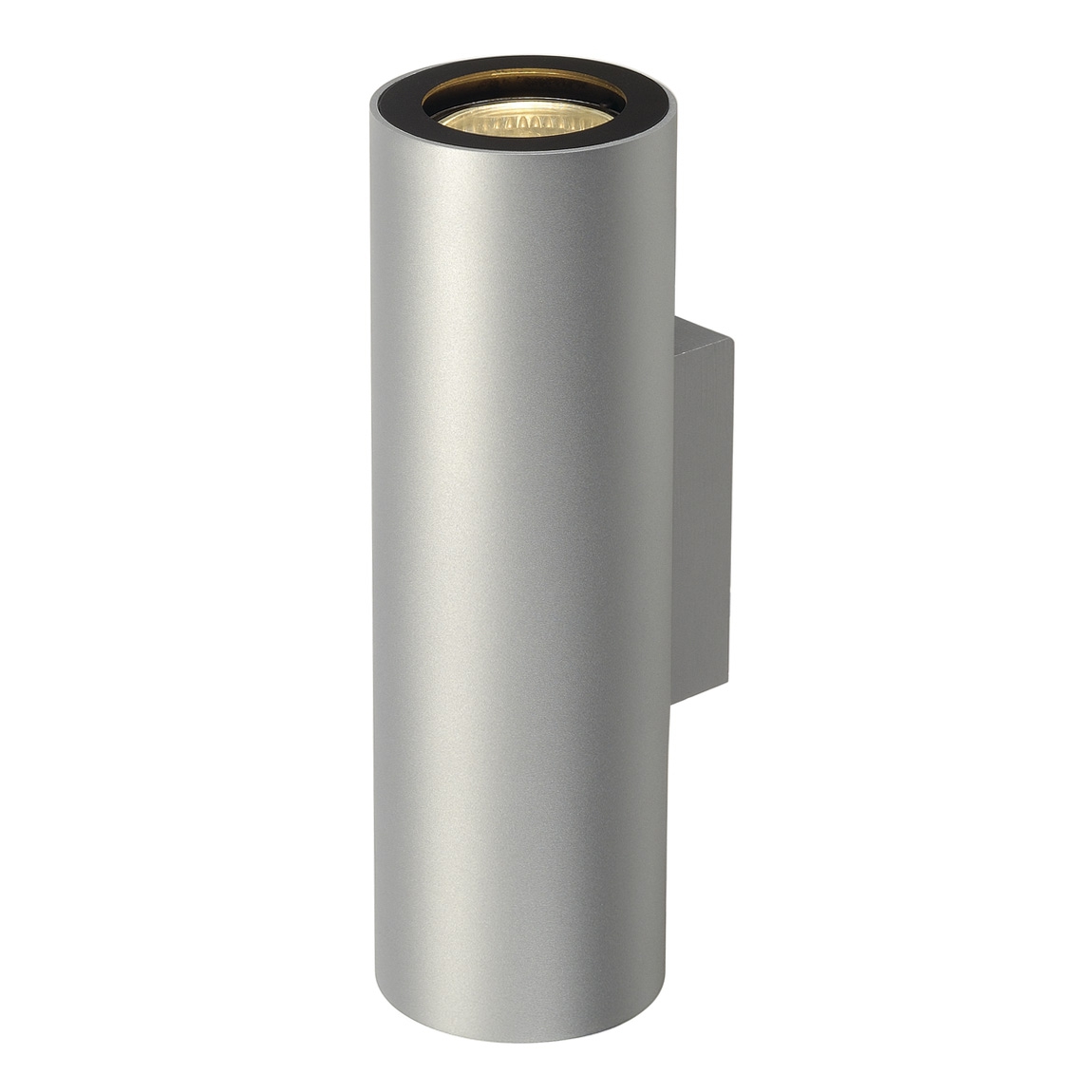 SLV 151804 ENOLA_B UP-DOWN светильник настенный для 2-х ламп GU10 по 50Вт макс., серебристый/ черный