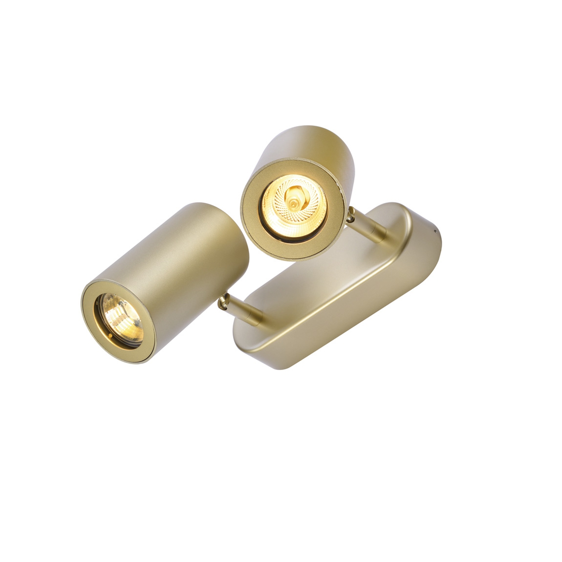 SLV 152023 ENOLA_B DOUBLE SPOT светильник накладной для 2-х ламп GU10 по 50Вт макс., латунь