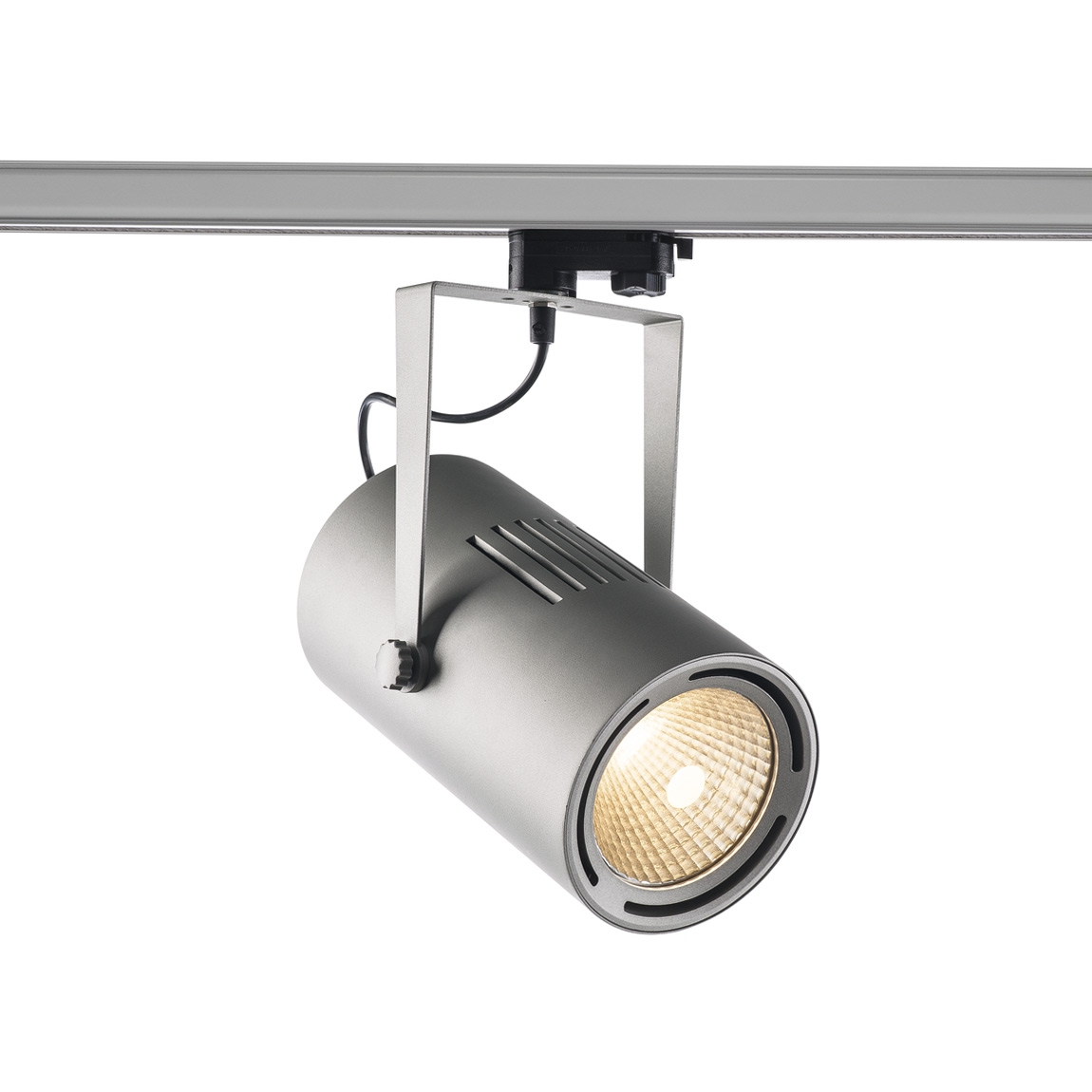 SLV 1001479 3Ph, EURO SPOT LED LARGE светильник 61Вт с LED 3000К, 5500лм, 38°, серебристый