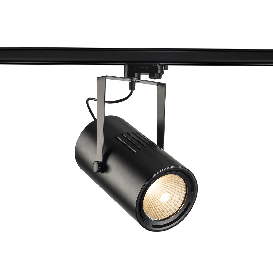 SLV 1001484 3Ph, EURO SPOT LED LARGE светильник 61Вт с LED 3000К, 5500лм, 38°, черный