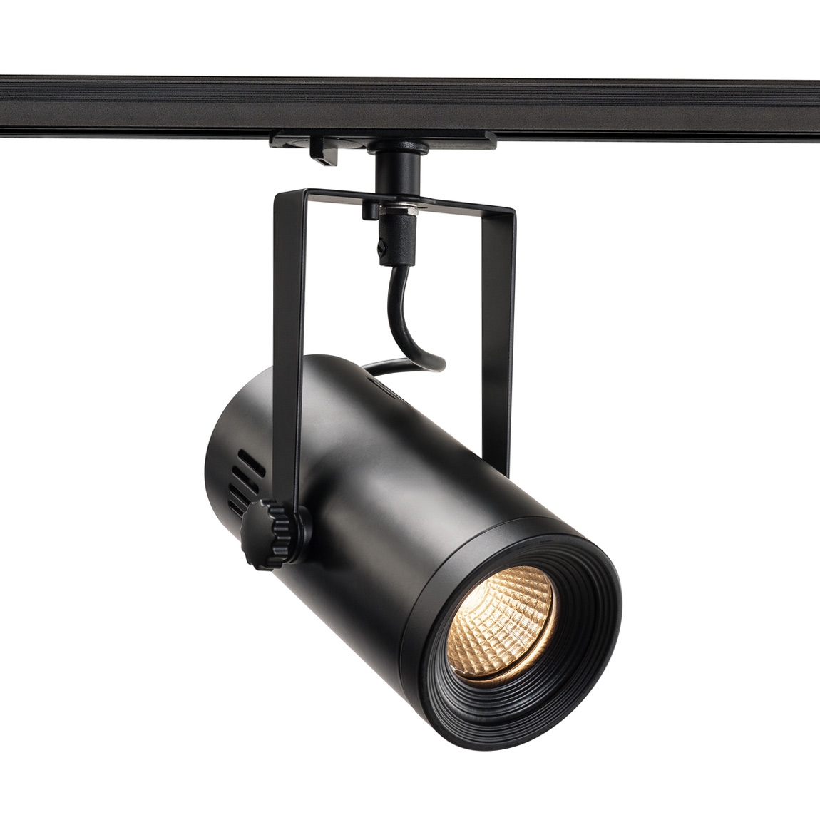 SLV 1001485 1PHASE-TRACK, EURO SPOT LED SMALL светильник 11Вт с LED 3000К, 650лм, 36°, черный