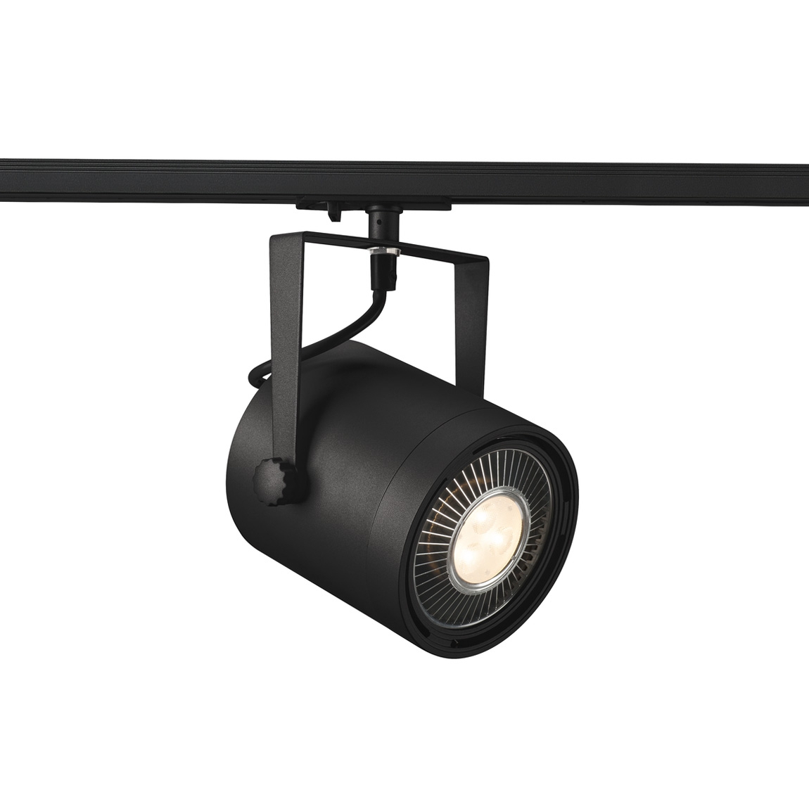 SLV 1001860 1PHASE-TRACK, EURO SPOT ES111 светильник для лампы ES111 75Вт макс., черный