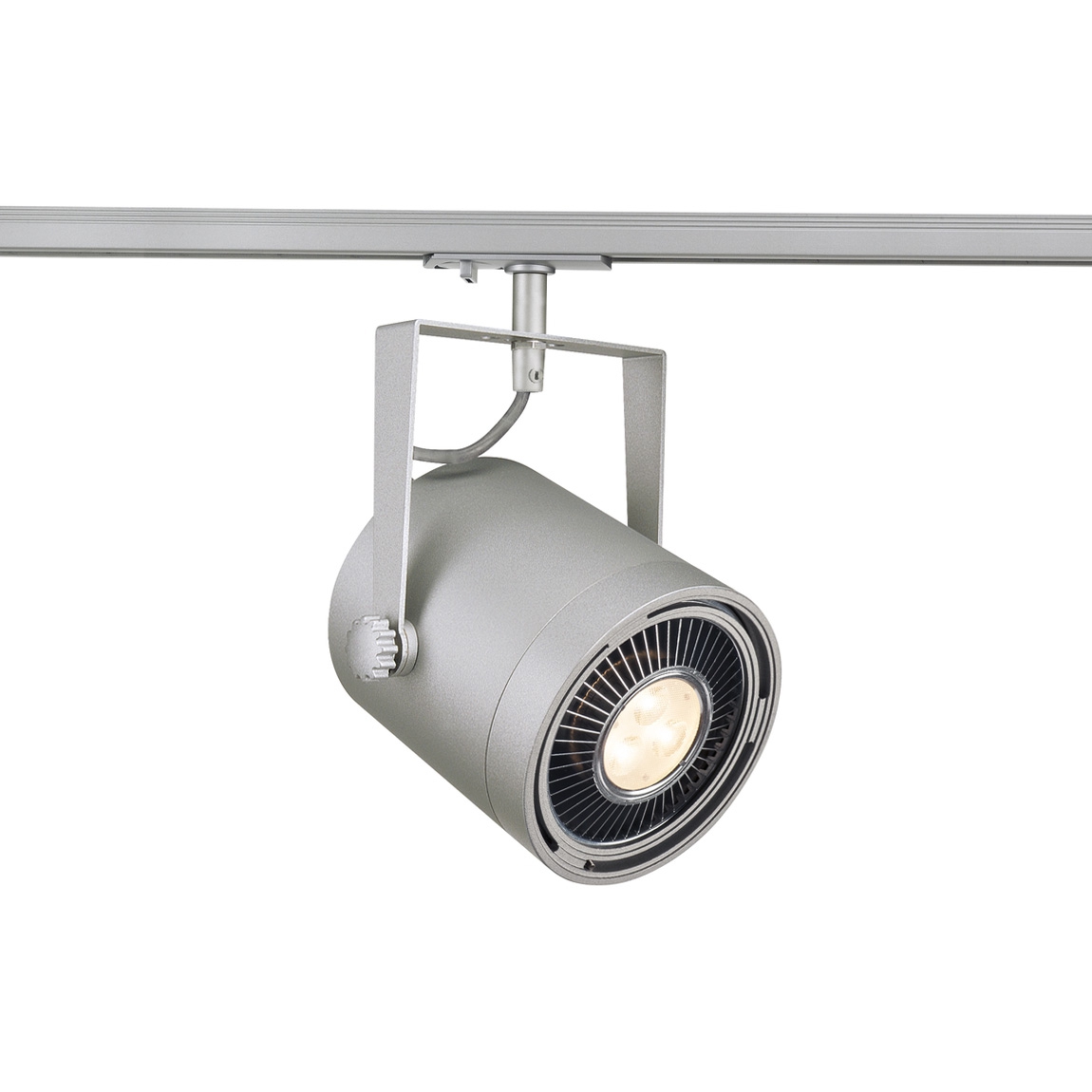 SLV 143804 1PHASE-TRACK, EURO SPOT ES111 светильник для лампы ES111 75Вт макс., серебристый