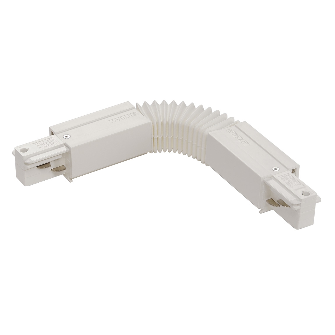 SLV 1001524 3Ph | EUTRAC®, коннектор гибкий с разъёмами питания, 16А макс., белый RAL9016 (ex 145581)
