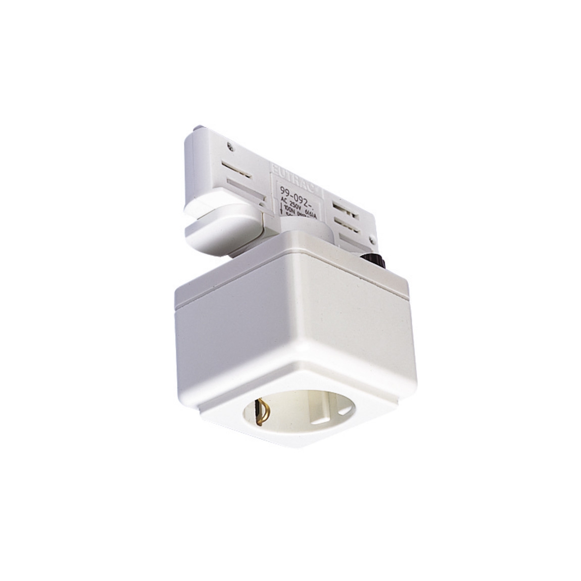 SLV 1001525 3Ph | EUTRAC®, розетка Schuko, 6.3А макс., белый RAL9016 (ex 145701)