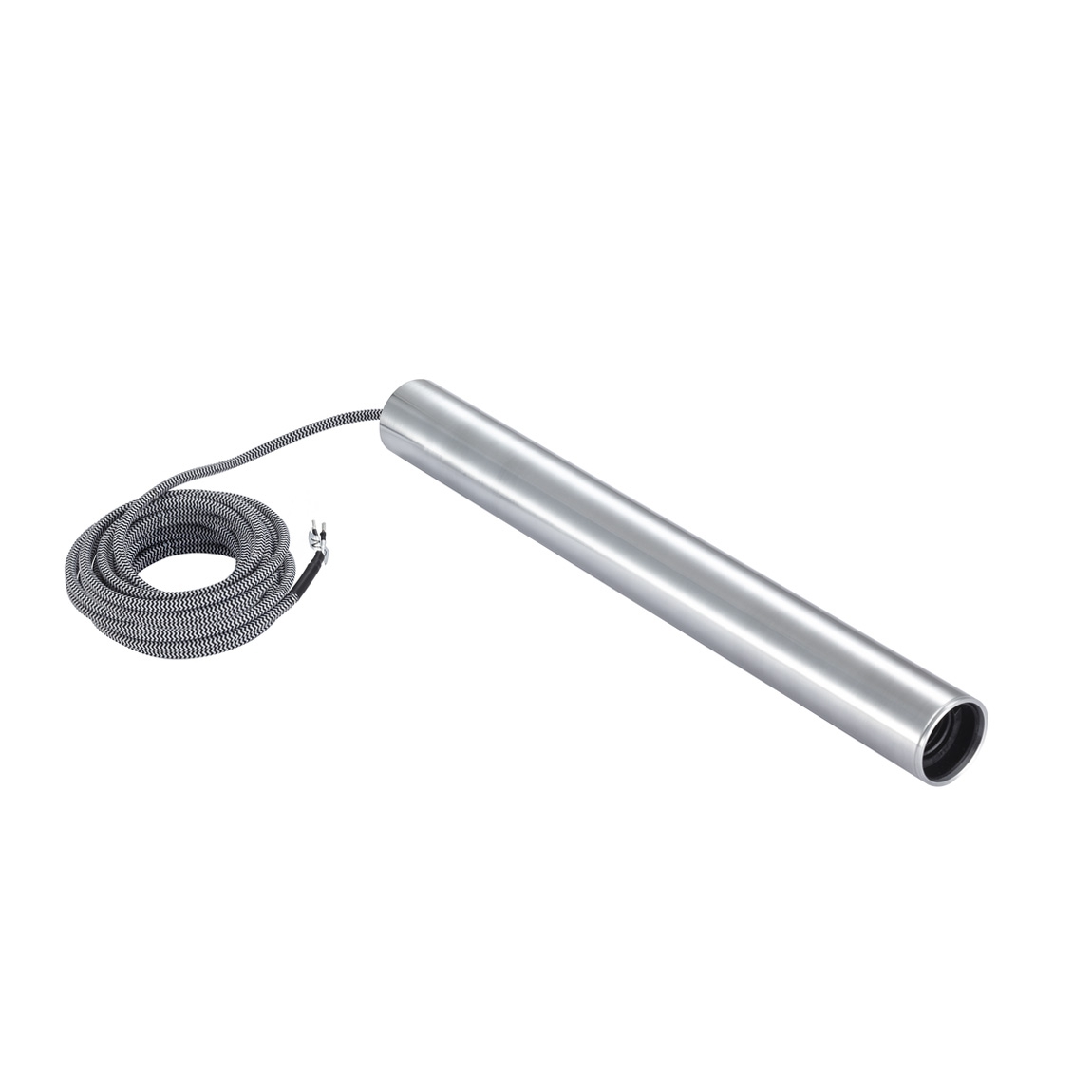 SLV 1002563 FITU LONG E27 PD-3 светильник подвесной 5m для лампы E27 60Вт макс., без основания, матир. алюминий