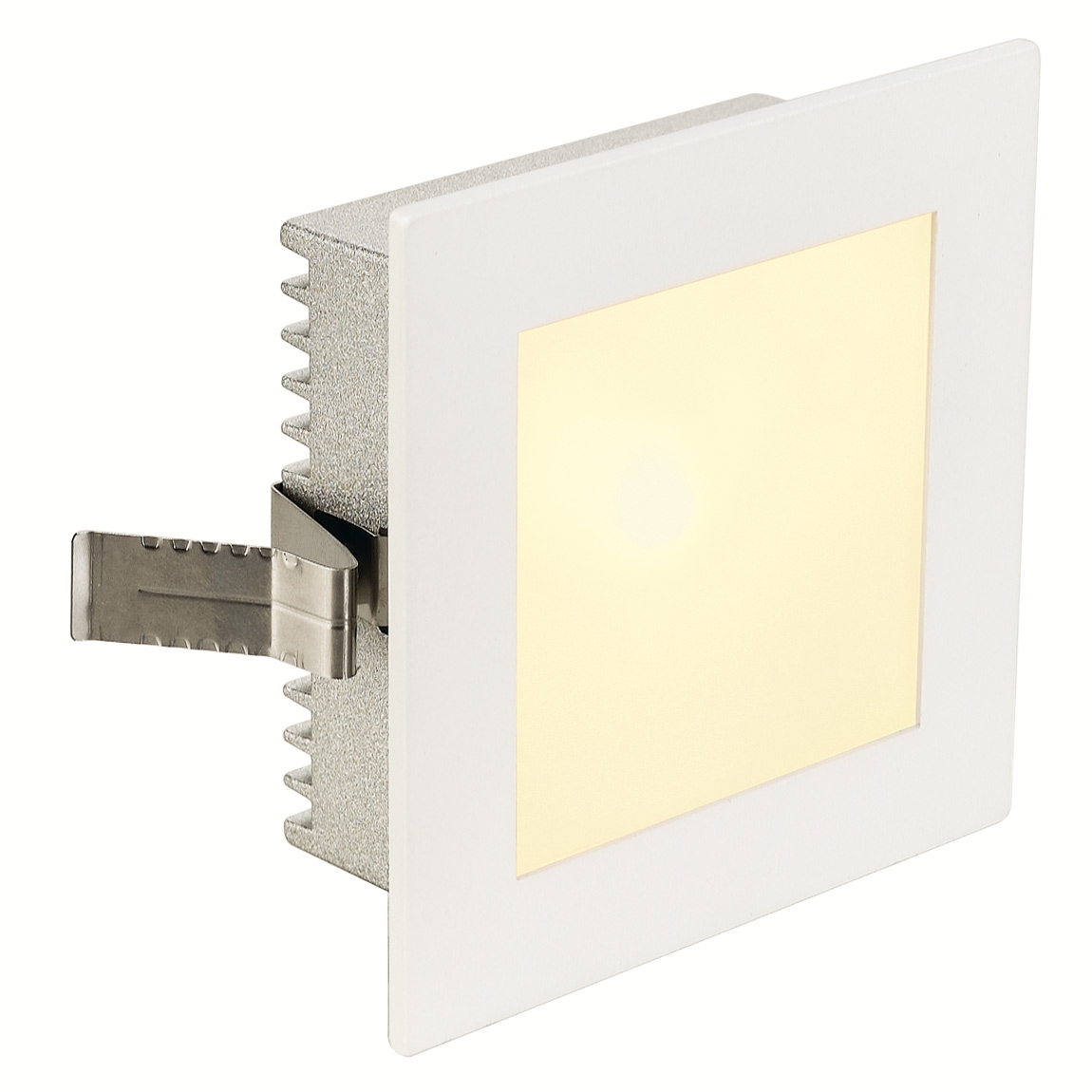 SLV 112731 FRAME BASIC FLAT QT9 светильник встраиваемый 12В для лампы QT9 G4 20Вт макс., белый