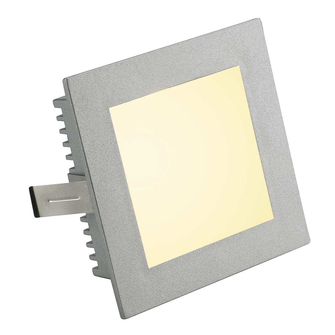 SLV 112732 FRAME BASIC FLAT QT9 светильник встраиваемый 12В для лампы QT9 G4 20Вт макс., серебристый