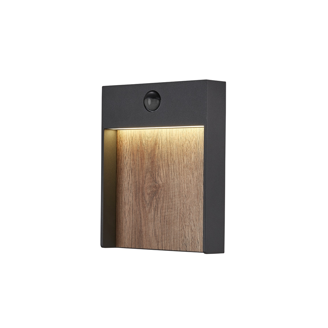 SLV 1002955 FLATT SENSORсветильник настенный IP65 с LED 16Вт, 3000/4000K, антрацит/коричневый