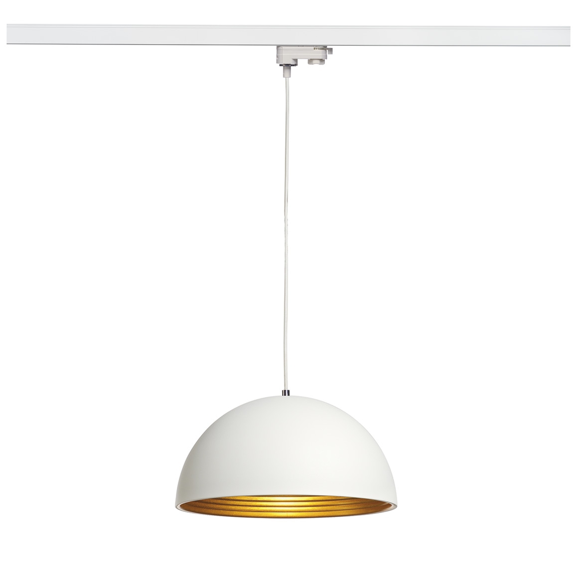 SLV 153131 3Ph, FORCHINI M 40 PD светильник подвесной для лампы E27 40Вт макс., белый/ золото