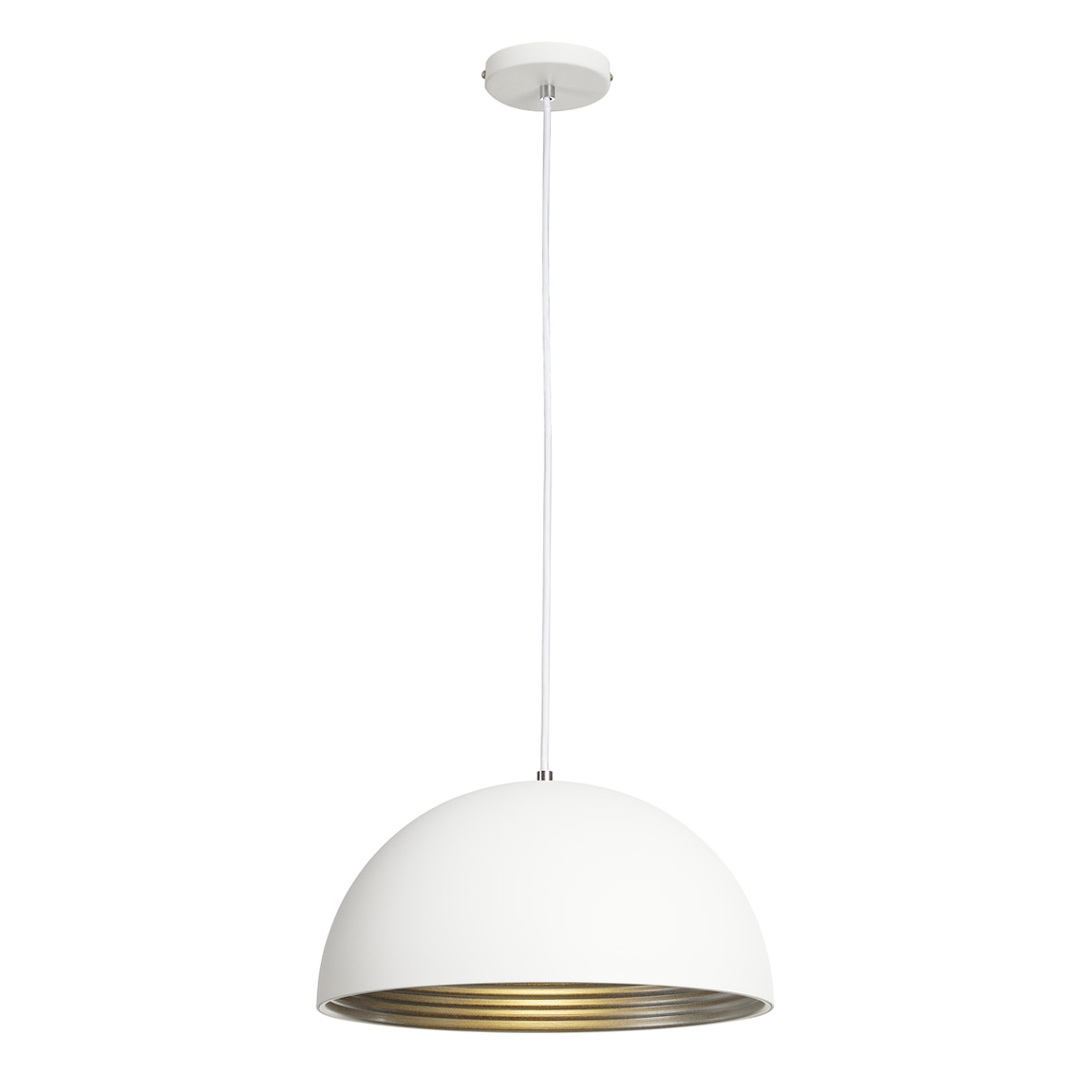 SLV 155901 FORCHINI M 40 PD светильник подвесной для лампы E27 40Вт макс., белый/ серебро