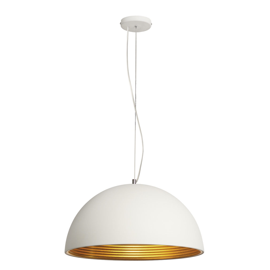 SLV 155931 FORCHINI M 50 PD светильник подвесной для лампы E27 40Вт макс., белый/ золото