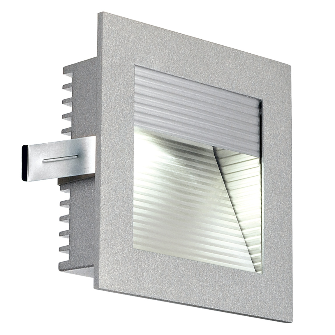 SLV 111290 FRAME CURVE LED светильник встраиваемый 350мА 1Вт с LED 4000К, 60лм, серебристый/ алюминий