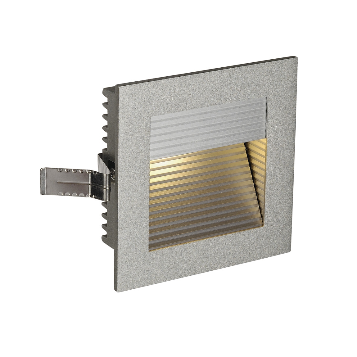 SLV 111292 FRAME CURVE LED светильник встраиваемый 350мА 1Вт с LED 3000К, 60лм, серебристый/ алюминий