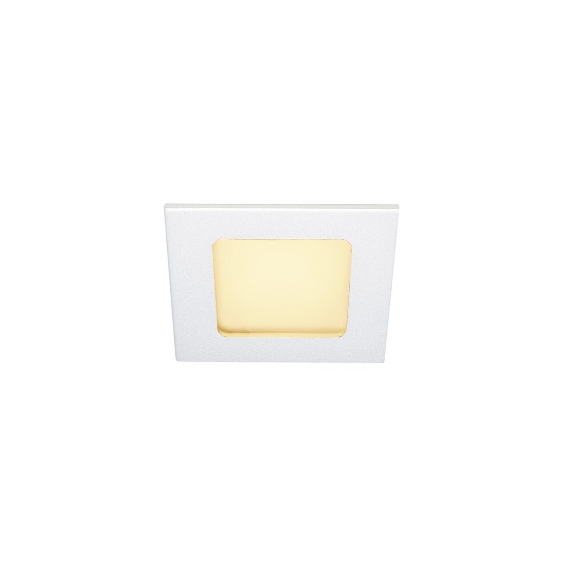 SLV 112721 FRAME BASIC LED SET светильник встраиваемый 9.4Вт с LED 3000К, 470лм, 90°, с БП, белый