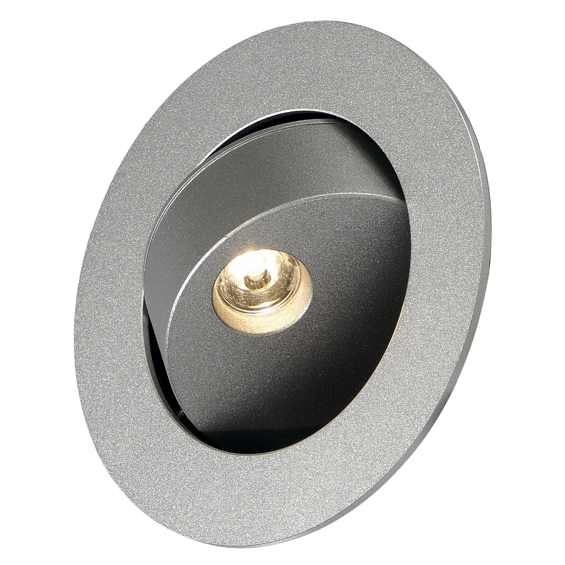 SLV 146382 GILALED светильник встраиваемый 700мА 3Вт c LED 3000К, 135лм, CRI>90, серебристый/ синий подсвет