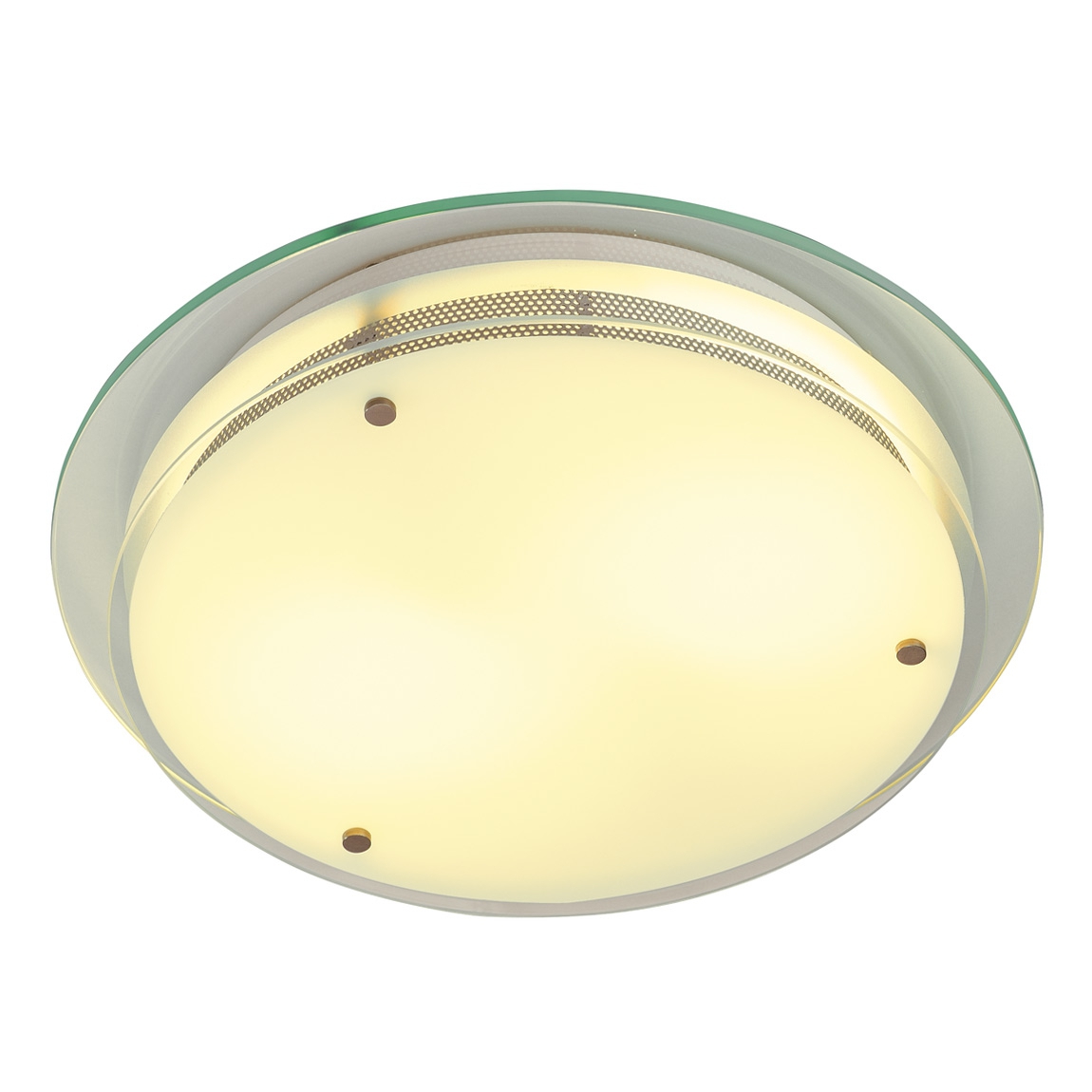 SLV 155185 GLASSA ROUND E27 светильник накладной для 2-x ламп E27 по 60Вт макс., стекло матовое и прозрачное