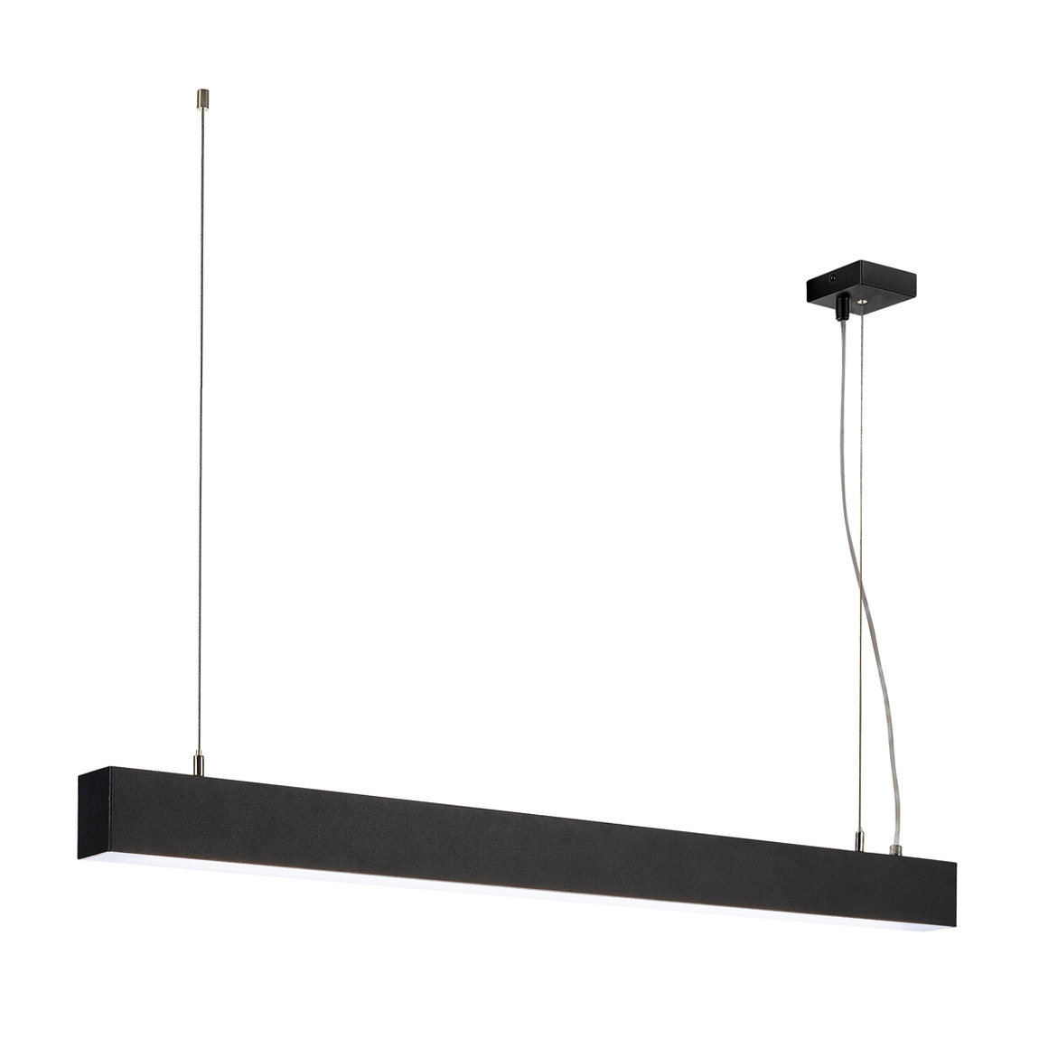 SLV 1001403 GLENOS PD 1m светильник подвесной 43Вт с LED 4000К, 3300лм, UGR<28, диммируемый 1-10В, черный