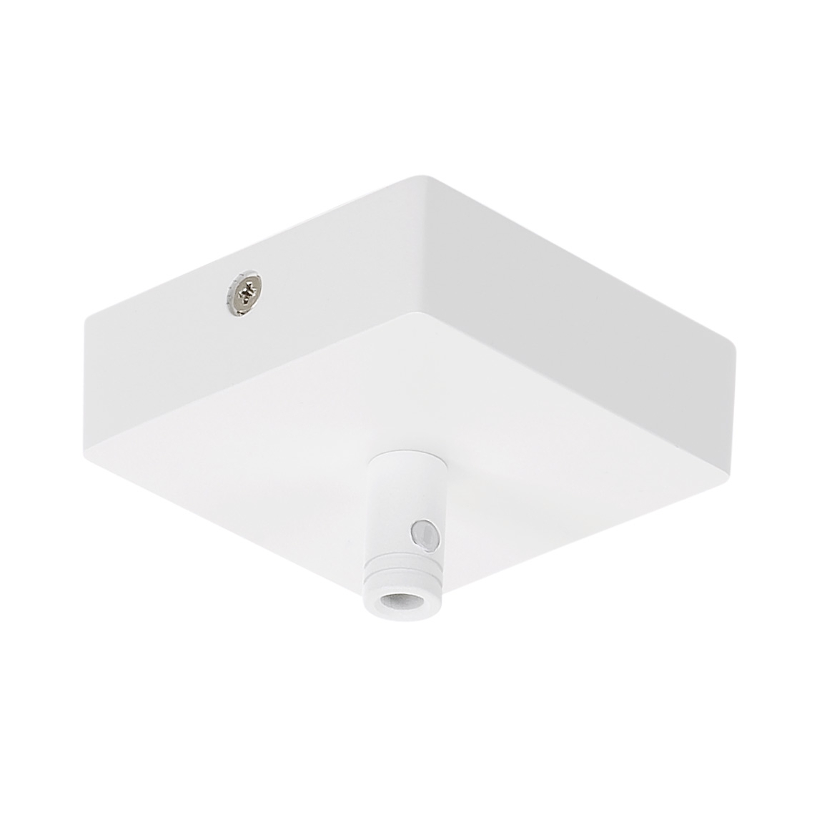 SLV 210061 GLENOS, основание потолочное 8.5х8.5х2.7 см, с колодкой подключения, белый