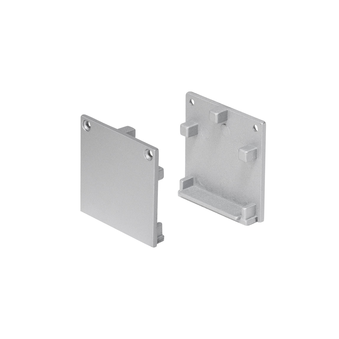 SLV 213654 GLENOS Pro-3030, наконечник, 2 шт., серебристый