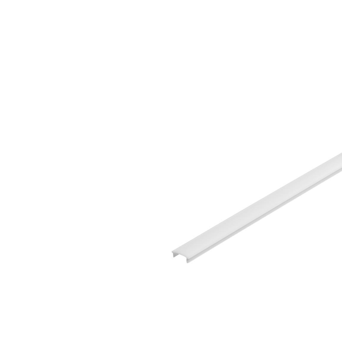 SLV 213822 GLENOS D-1808/2508/2720, экран для профиля, 2 м, молочный