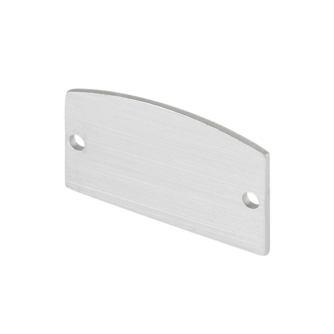 SLV 214384 GLENOS D-2713, заглушка для профиля, 2 шт., серебристый