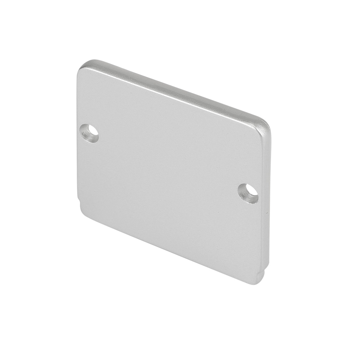 SLV 214454 GLENOS INDUSTRIAL Pro-5057, заглушка для профиля, 2 шт., серебристый