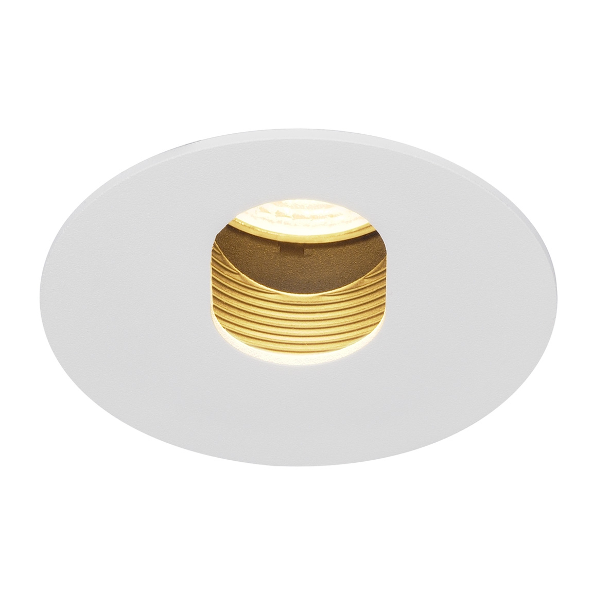 SLV 114491 H-LIGHT OVAL HOLE светильник встраиваемый 12Вт с LED 2700К, 395лм, с БП, белый