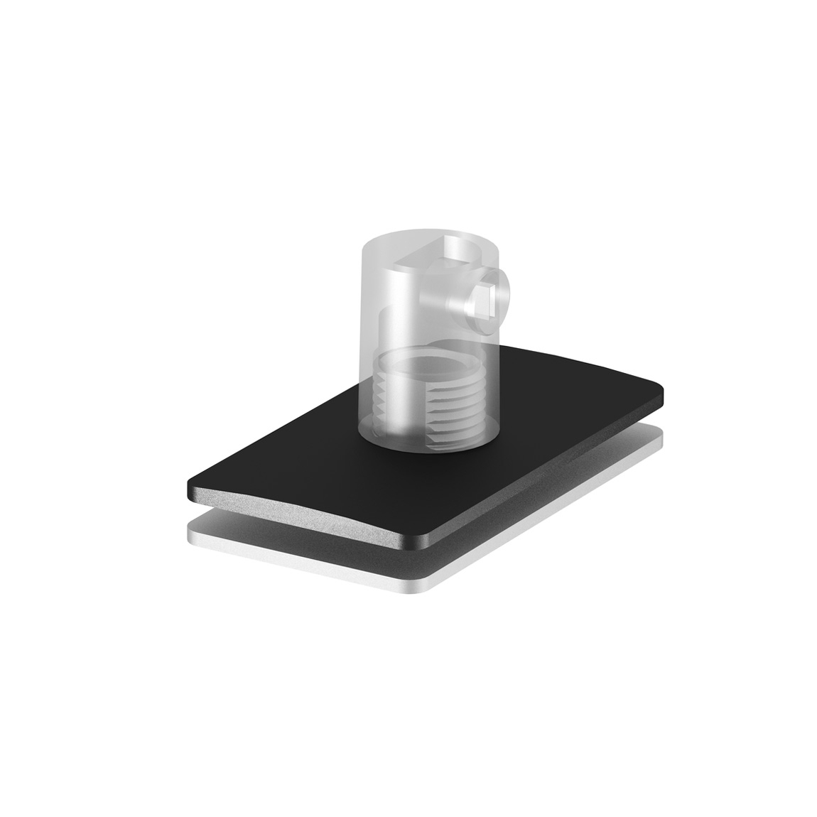 SLV 1001799 H-PROFIL, разгрузка от натяжения для кабеля диам. 6.5 мм макс., черный