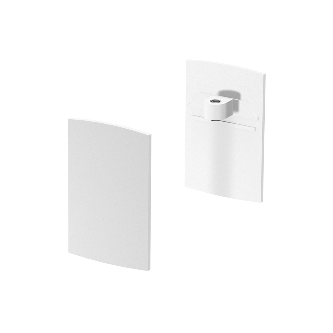 SLV 1001808 H-PROFIL, заглушка, 2шт., белый