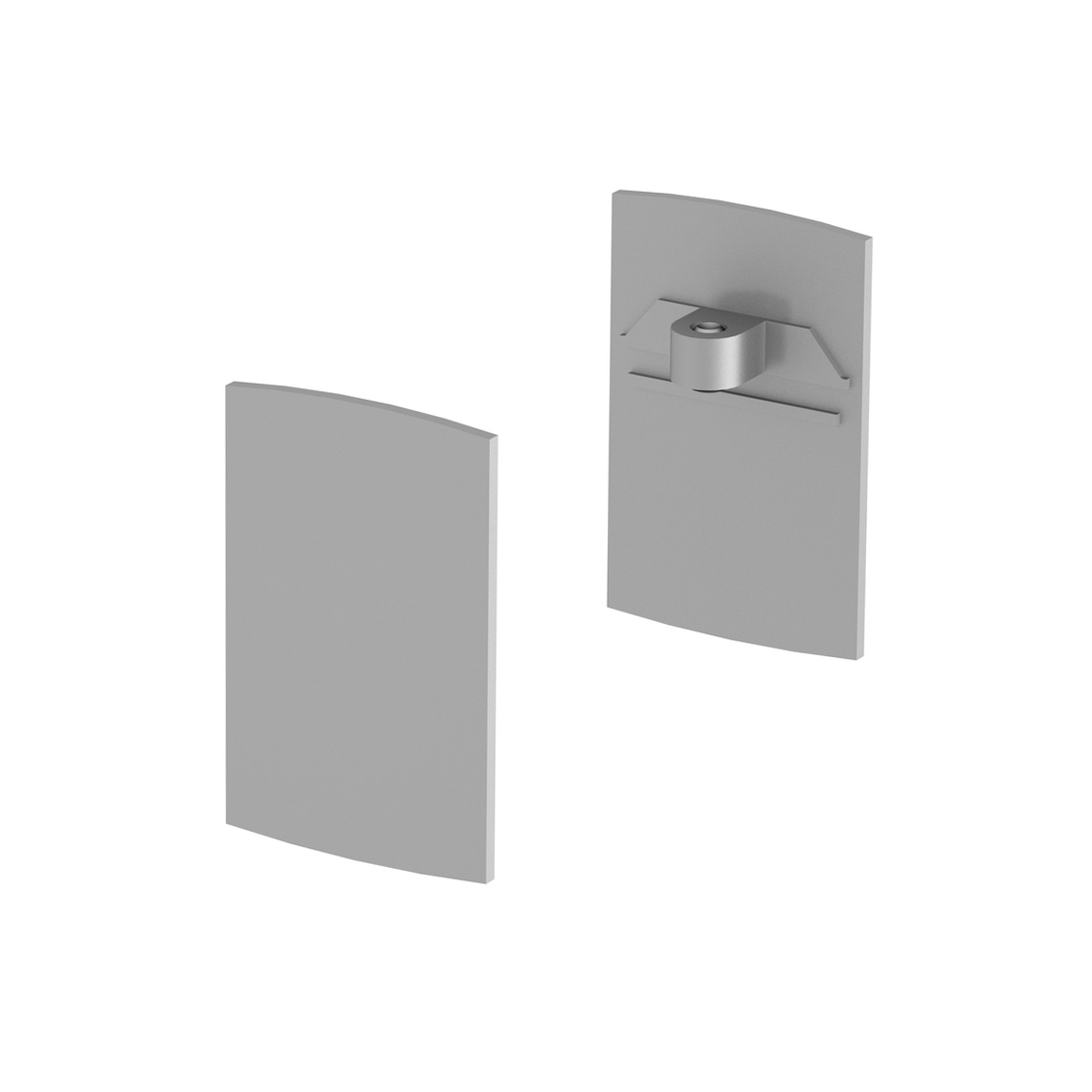 SLV 1001809 H-PROFIL, заглушка, 2шт., алюминий