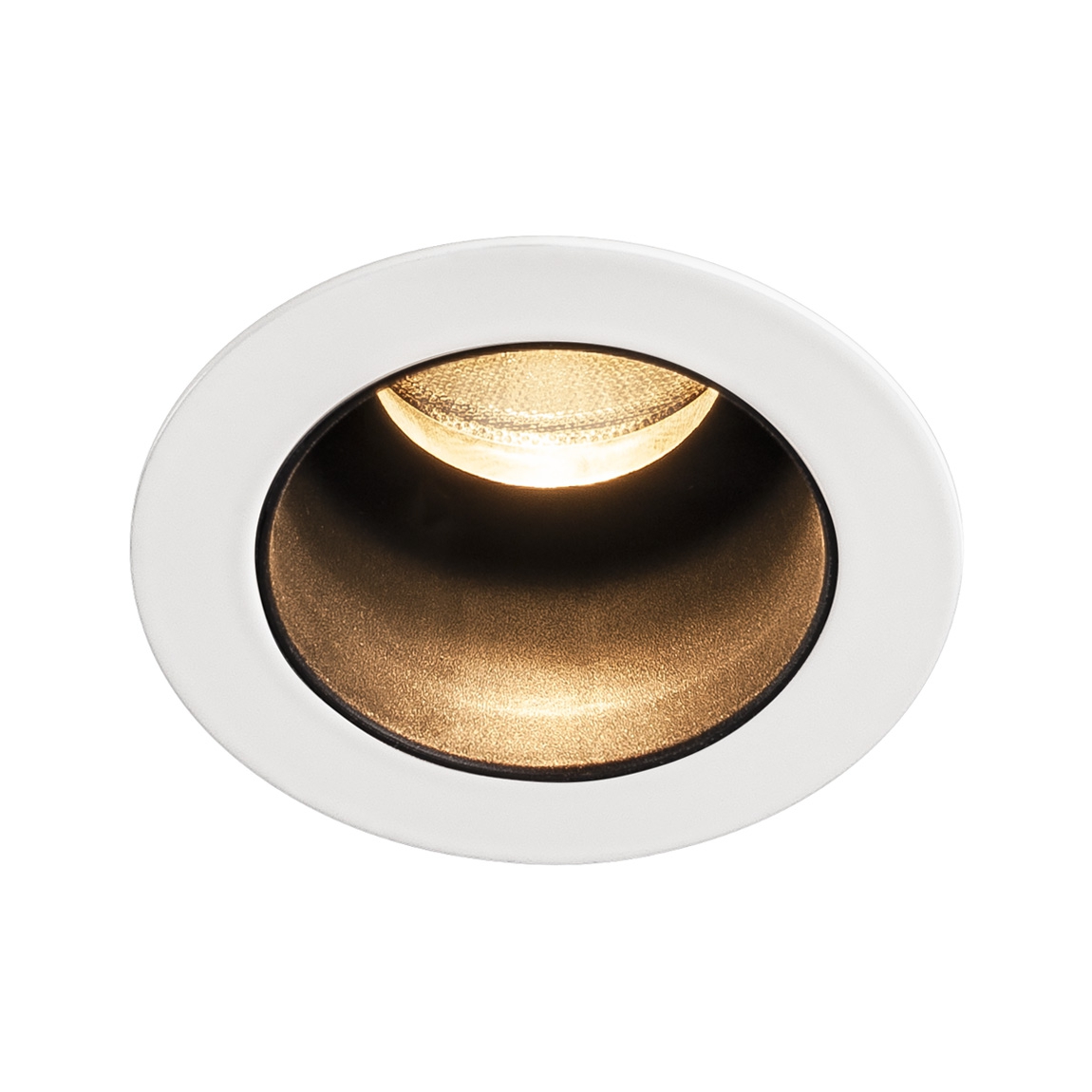 SLV 1001926 HORN MEDI LED светильник встраиваемый 350мА 5Вт с LED 3000К, 230лм, 15°, белый/  черный