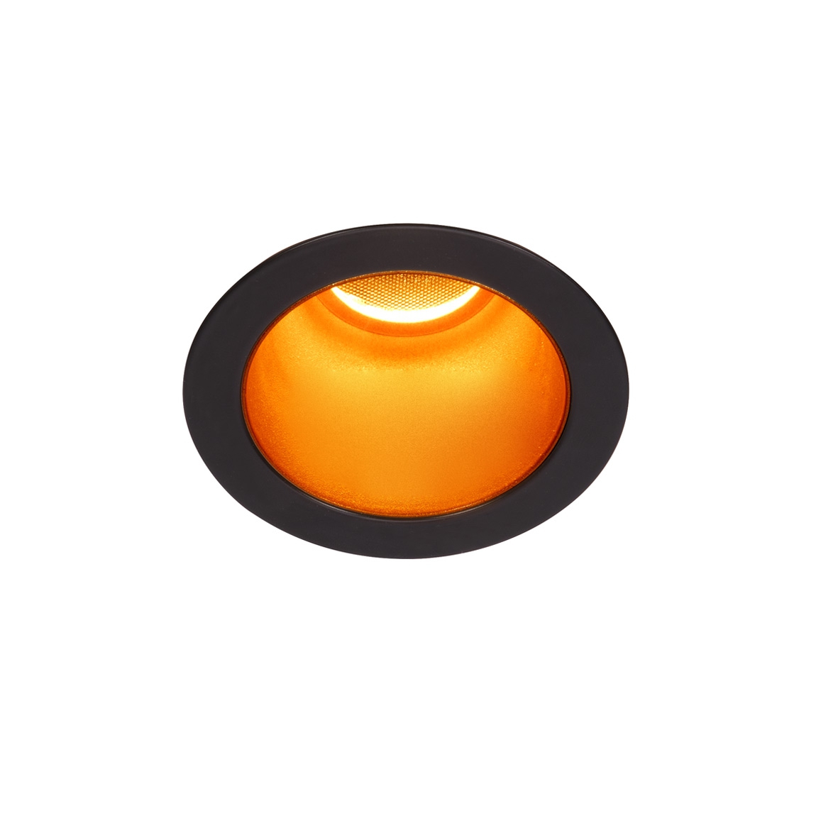 SLV 1002594 HORN MAGNA LED светильник встраиваемый 500мА 7.7Вт с LED 3000К, 400лм, 25°, черный/ золото