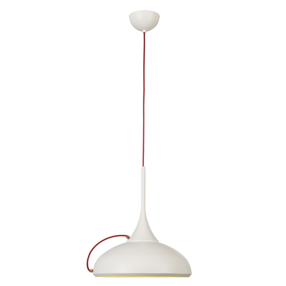 SLV 156301 I-RING PD светильник подвесной с SMD LED 2х 7Вт, 3000К 1000лм, белый / красный шнур