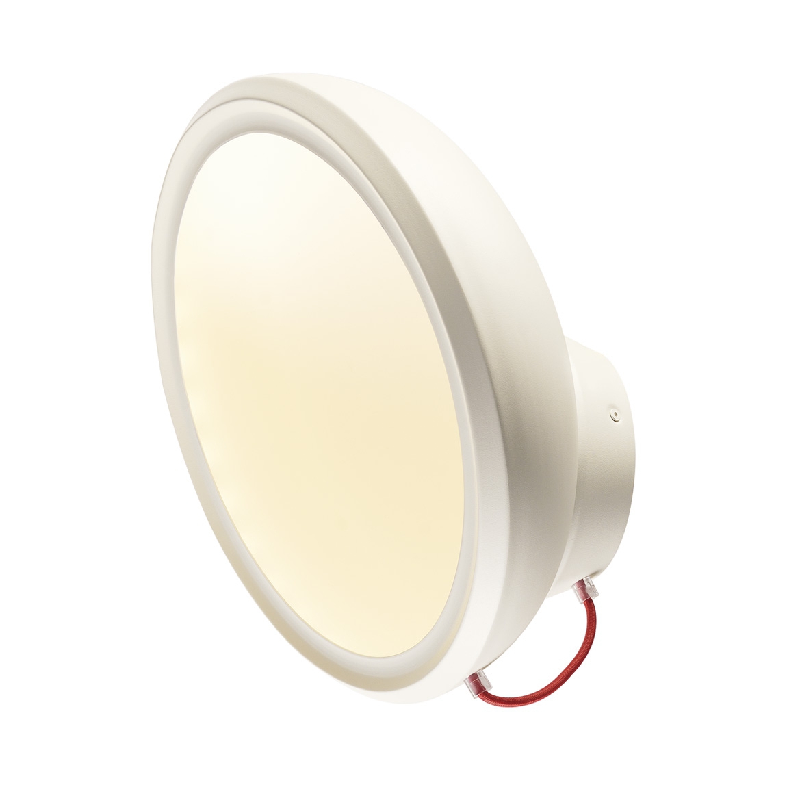 SLV 156311 I-RING WALL светильник накладной с SMD LED 2х 7Вт, 3000К 1000лм, белый / красный шнур