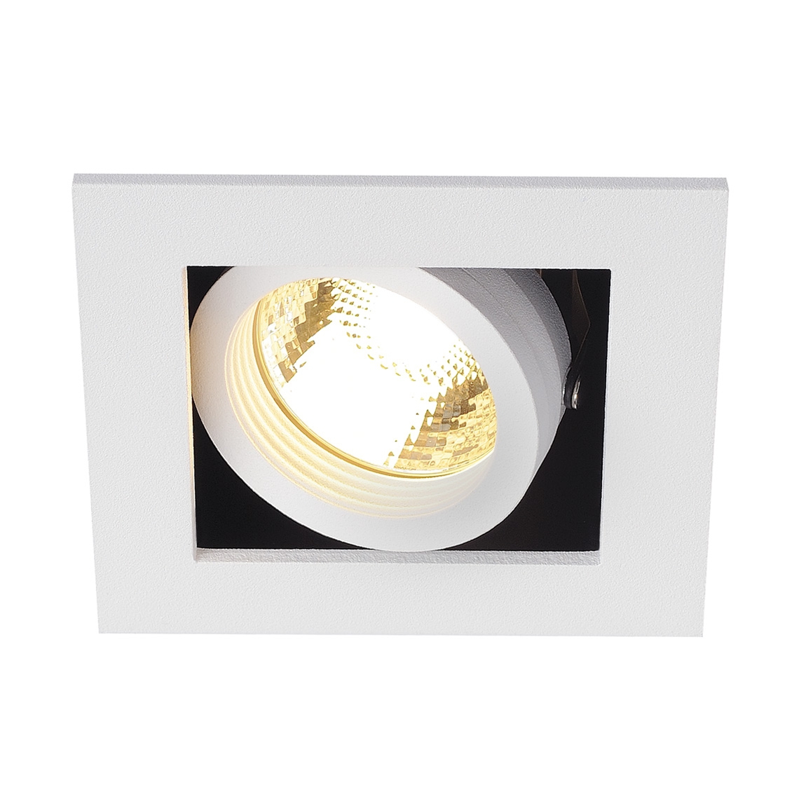 SLV 115511 KADUX 1 GU10 светильник встраиваемый для лампы GU10 50Вт макс., белый/ черный