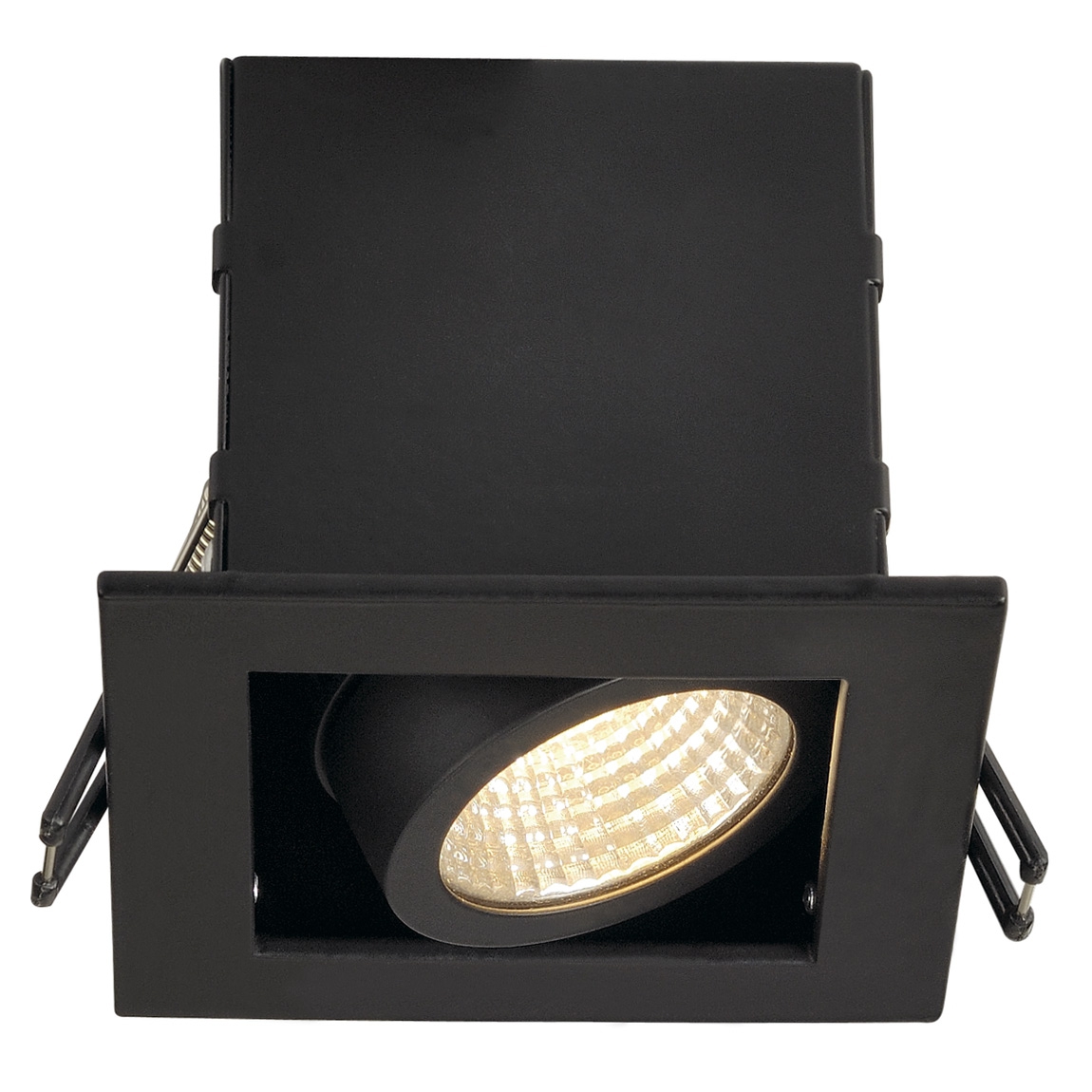 SLV 115700 KADUX 1 LED светильник встраиваемый 8.3Вт с БП и LED 3000К, 650лм, 38°, черный