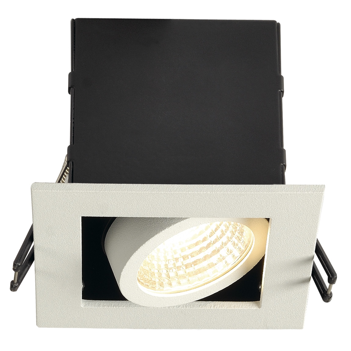 SLV 115701 KADUX 1 LED светильник встраиваемый 8.3Вт с БП и LED 3000К, 650лм, 38°, белый