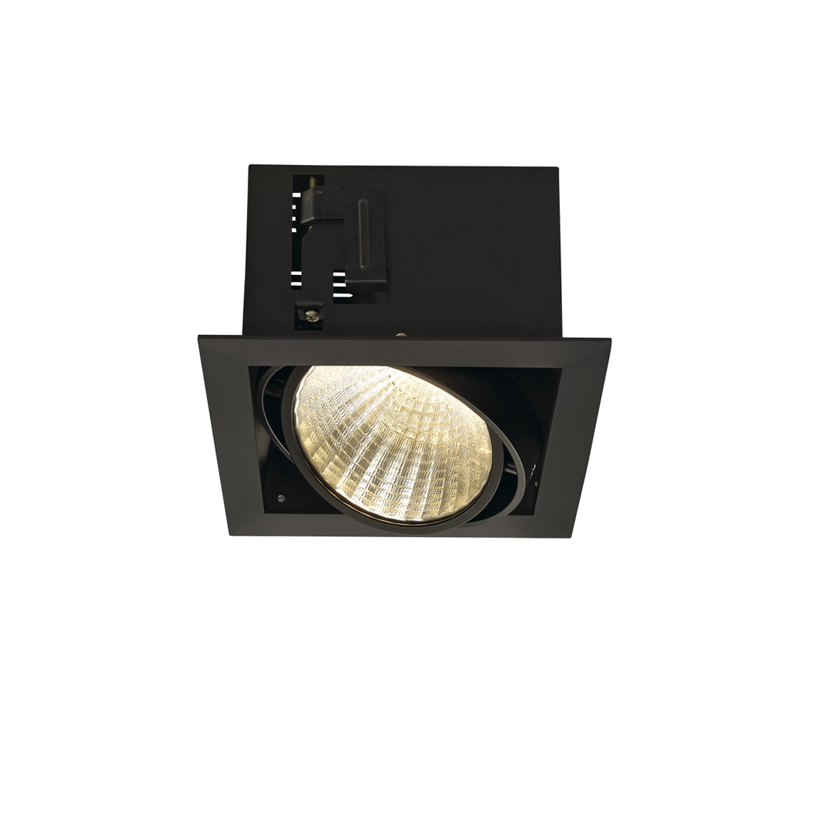SLV 115730 KADUX 1 XL LED светильник встраиваемый 29Вт с БП и LED 3000К, 2425лм, 30°, 1-10В, черный