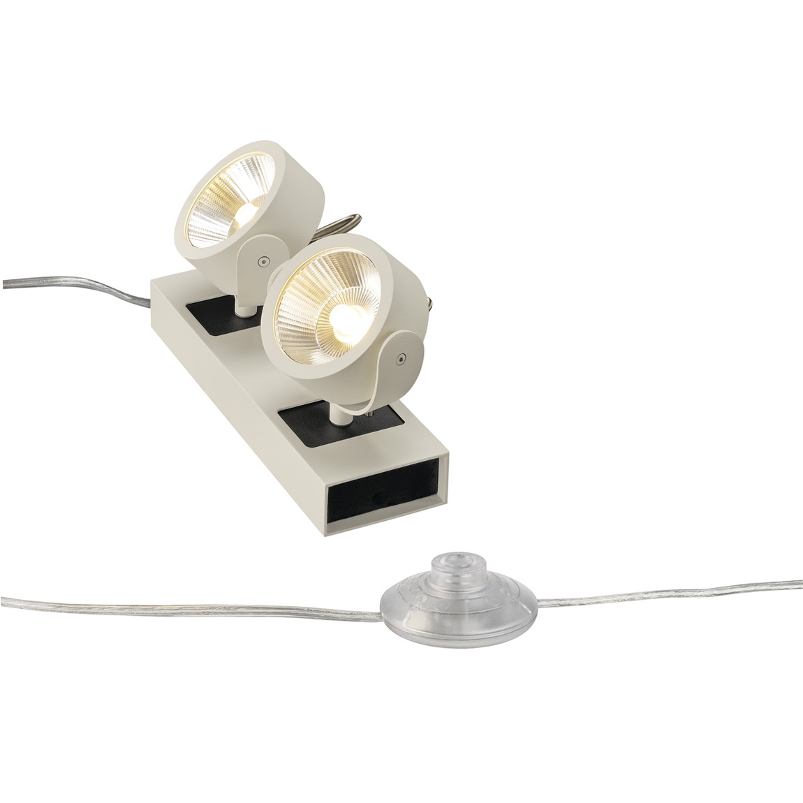 SLV 1000142 KALU 2 LED FLOOR светильник напольный с COB LED 34Вт, 3000К, 2000лм, 60°, белый/ черный