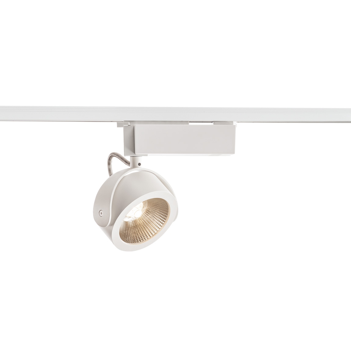 SLV 1000766 1PHASE-TRACK, KALU TRACK LED светильник 17Вт с LED 3000К, 1000лм, 24°, белый/ черный