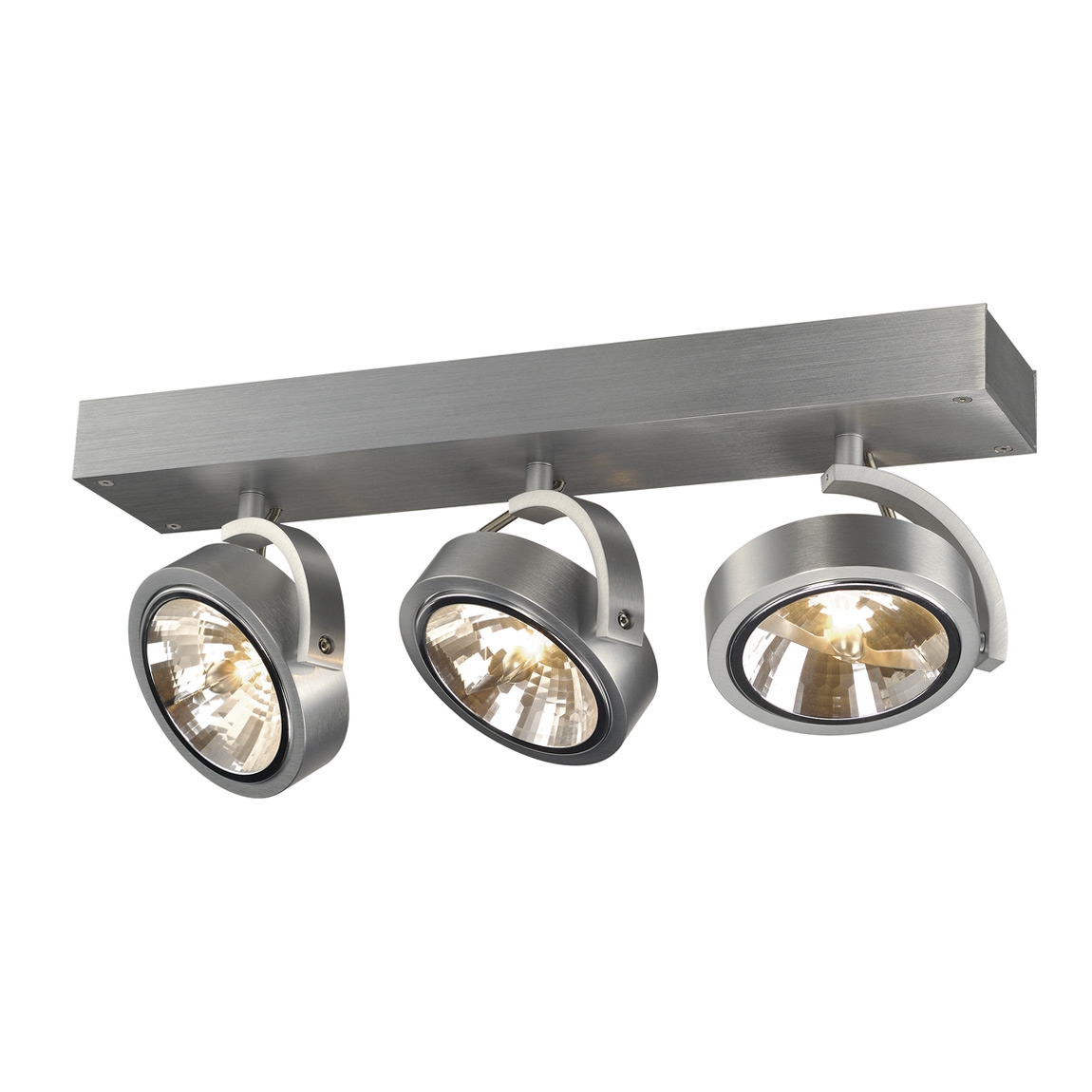 SLV 147276 KALU 3 QRB111 светильник накладной с ЭПН для 3-x ламп QRB111 по 50Вт макс., матированный алюминий